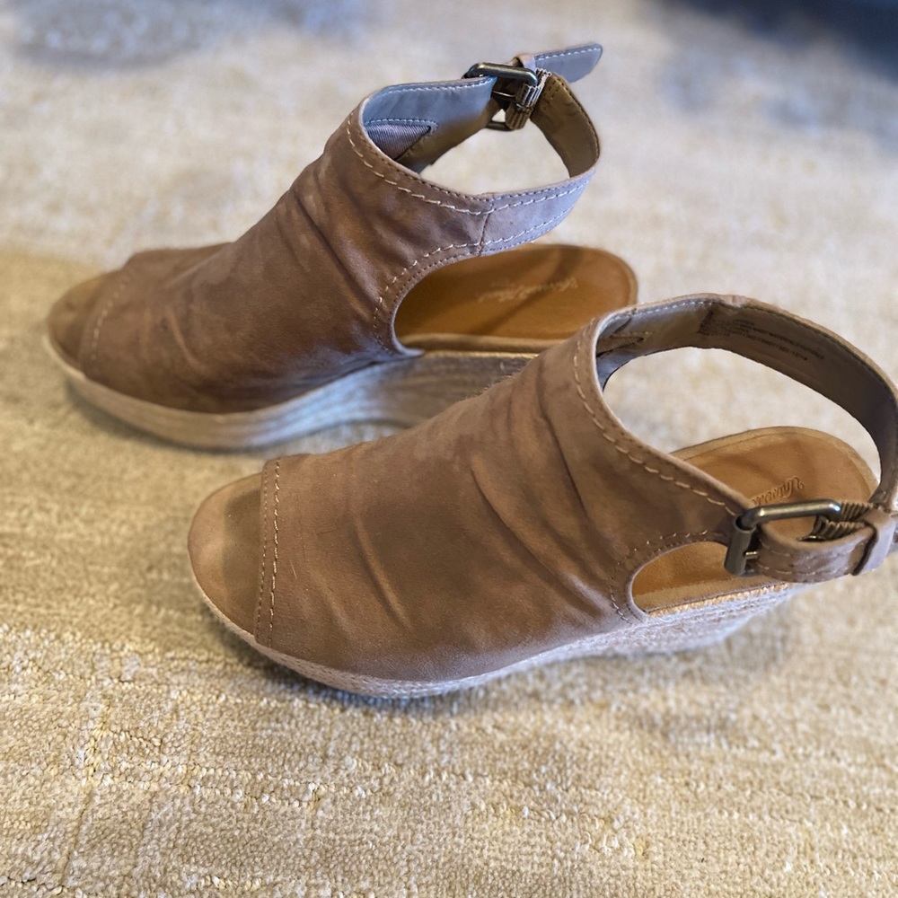 Suede Platforms Shoes